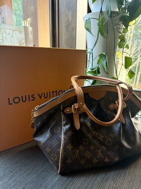 Louis Vuitton Tivoli GM Canvas Shoulder Bag discontinued